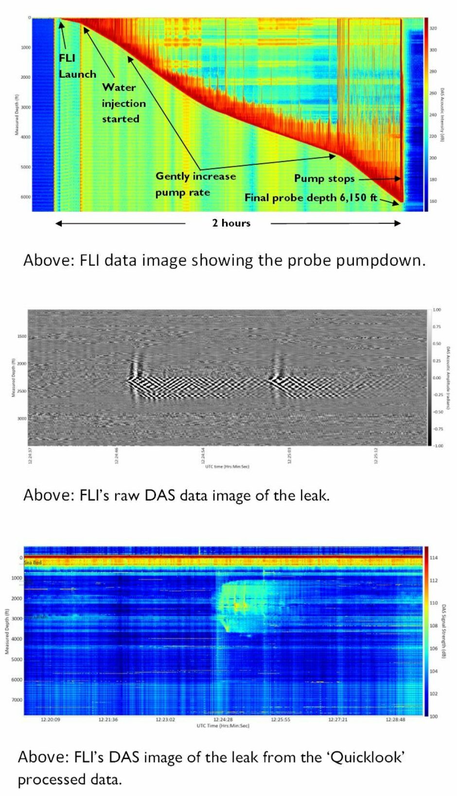 FLI locates a tubing gas leak following unsuccessful wireline surveys